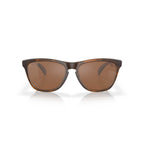 Oakley Frogskins Sunglasses - Matte Tortoise Frame - Prism Tungsten Lenses - BeachToBlvd