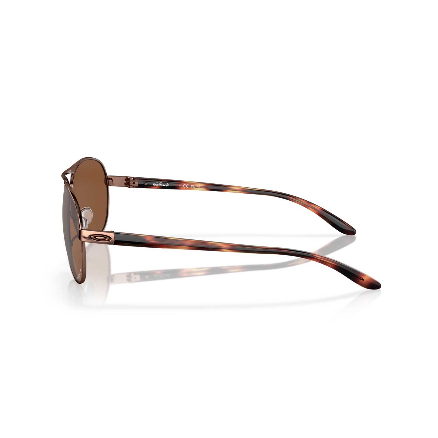 Oakley Feedback Sunglasses Prizm Tungsten Polarized Lenses,  Rose Gold Frame