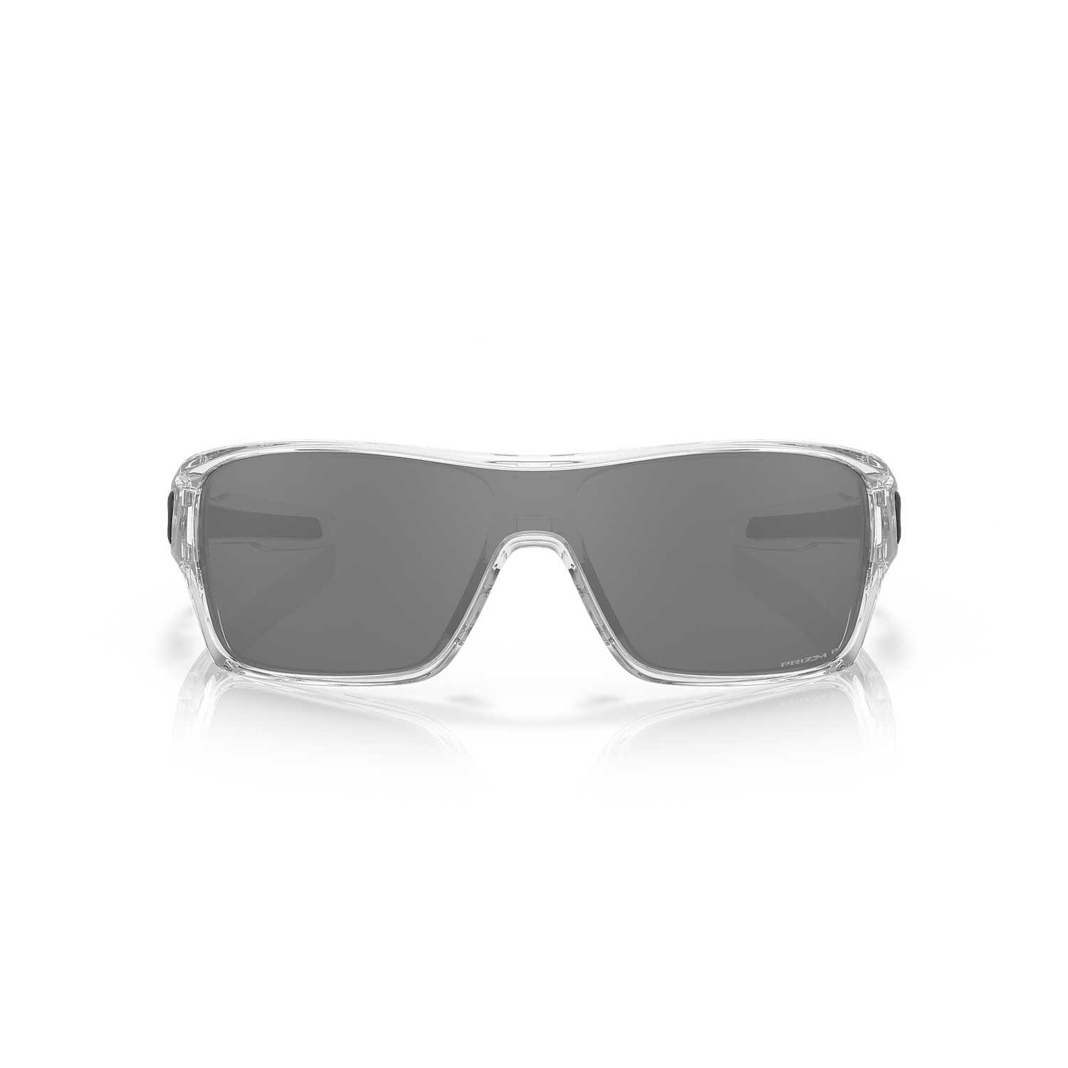 Oakley Turbine Rotor Sunglasses Polished Clear W/ Prizm Black Lens - BeachToBlvd