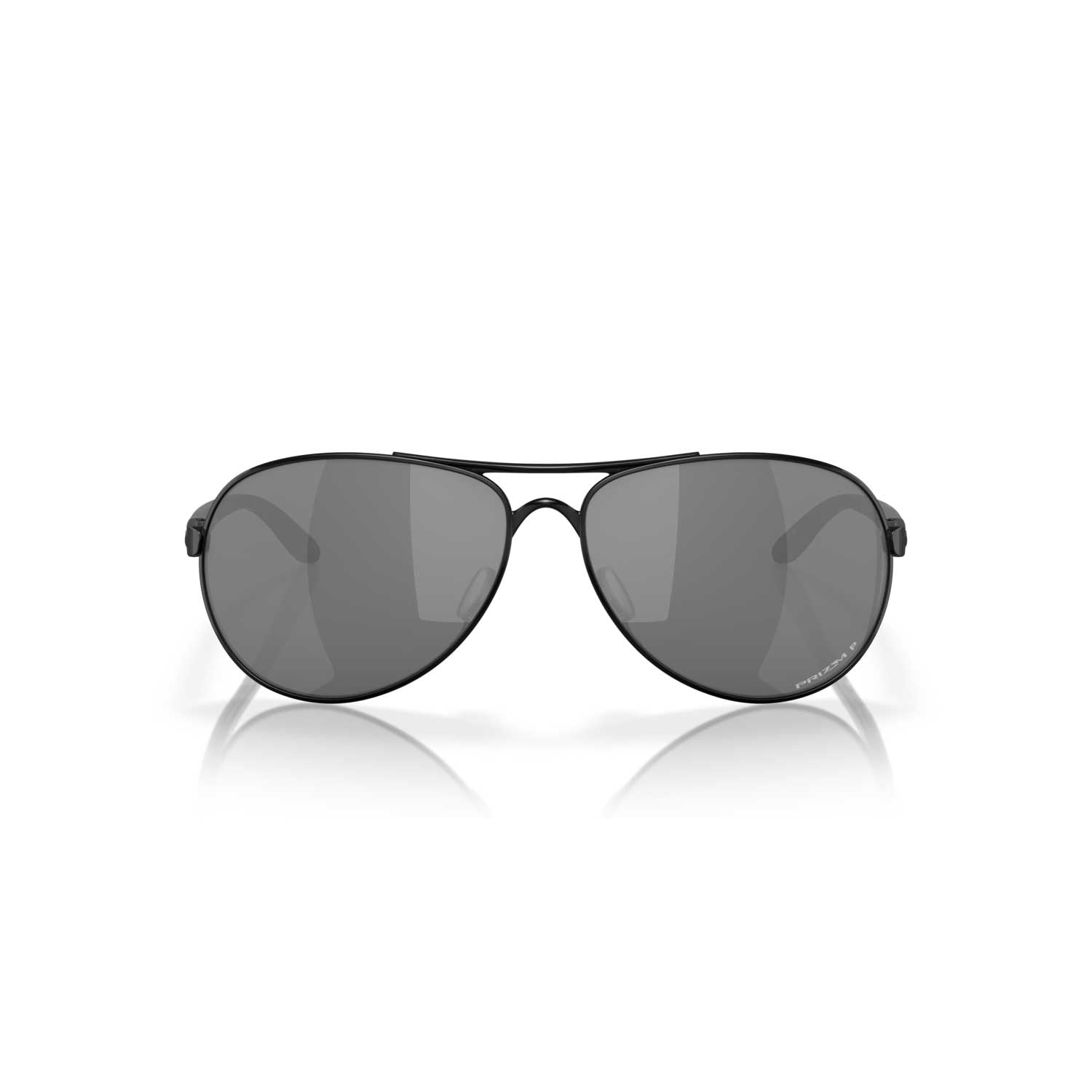 Oakley Feedback Sunglasses Polished Black Frame W/Prizm Black Polarized Lens - BeachToBlvd