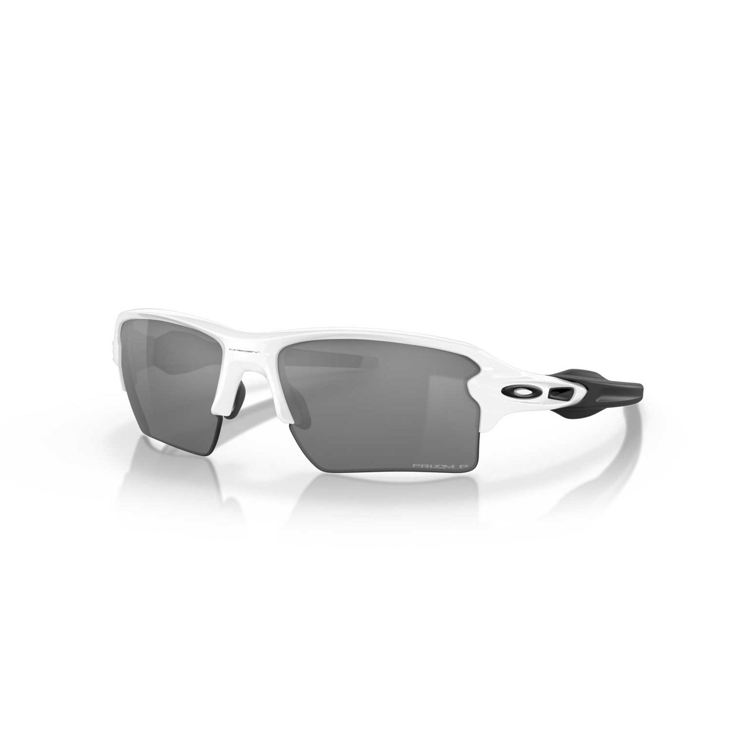 Oakley Flak 2.0 Xl Sunglasses - Polished White Frame W/ Prizm Black Lenses