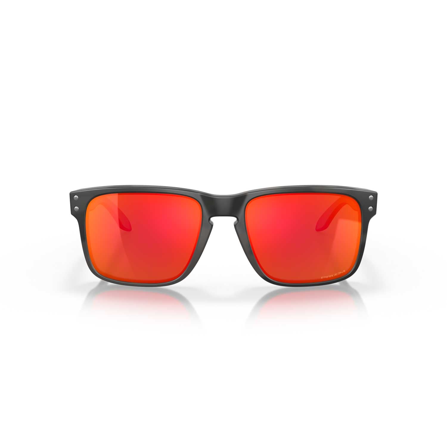 Oakley Holbrook Sunglasses Matte Black Camo Frame W/ Prizm Ruby Lens - BeachToBlvd