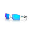Oakley Flak 2.0 XL Sunglasses - White Frame - Prizm Sapphire Lens - BeachToBlvd