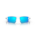 Oakley Flak 2.0 XL Sunglasses - White Frame - Prizm Sapphire Lens - BeachToBlvd