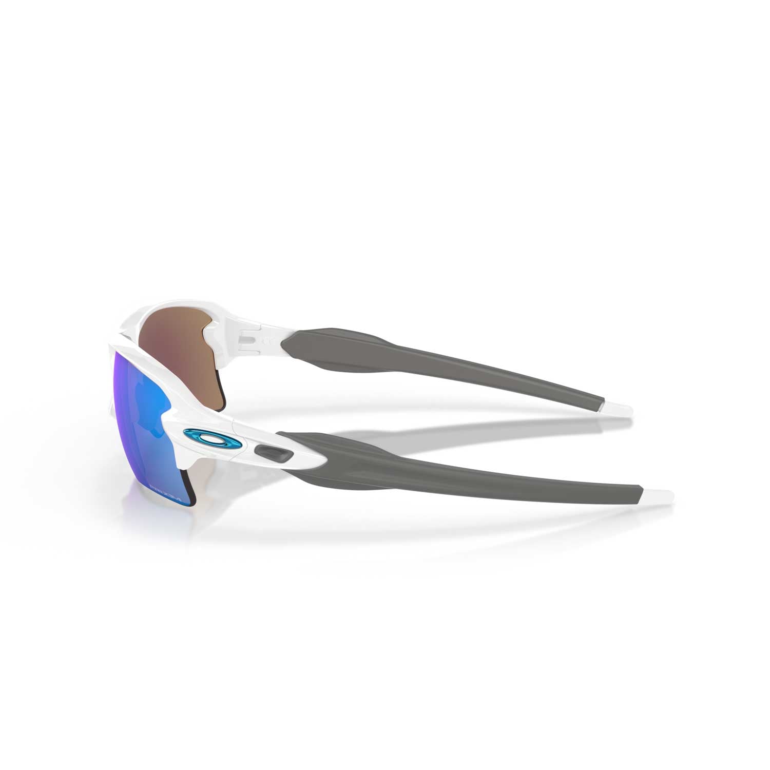 Oakley Flak 2.0 XL Sunglasses - White Frame - Prizm Sapphire Lens - BeachToBlvd
