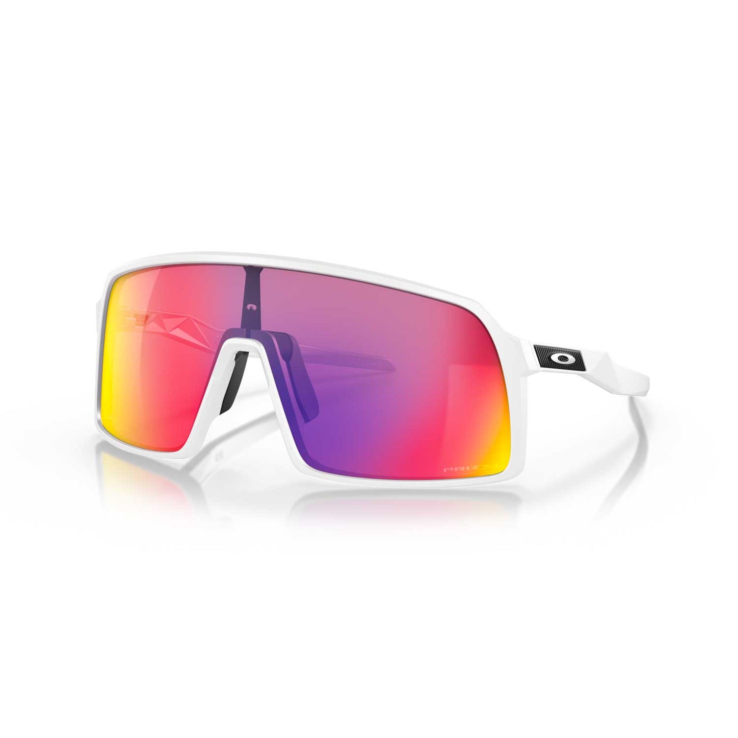 Oakley Sutro Sunglasses - Matte White Frame With Prizm Road Lenses