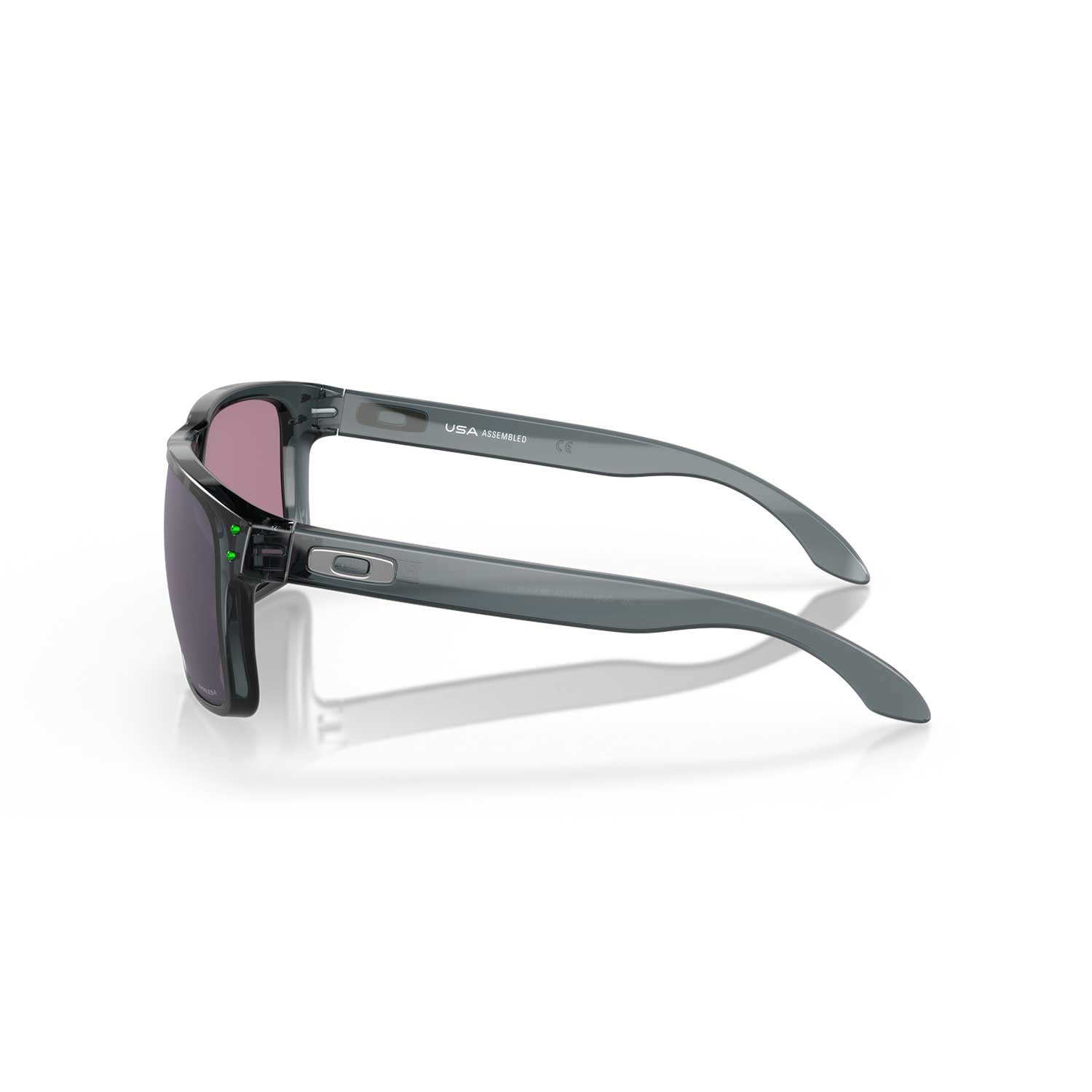 Oakley Holbrook Prizm Sunglasses - Crystal Black Frame - Jade Lens 0OO9417 - BeachToBlvd