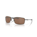 Oakley Square Wire Sunglasses - Tungsten Frame with Prizm Tungsten Lenses - BeachToBlvd