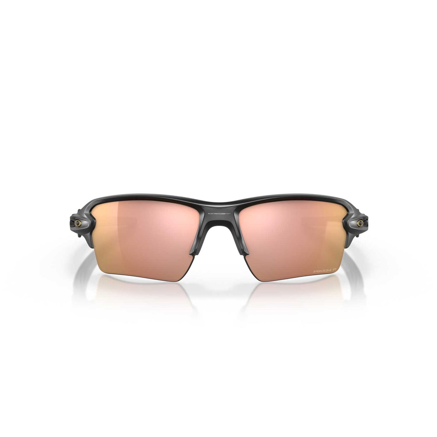 Oakley Flak 2.0 Xl Sunglasses - Matte Black Frame W/ Prizm Rose Gold Polarized Lenses