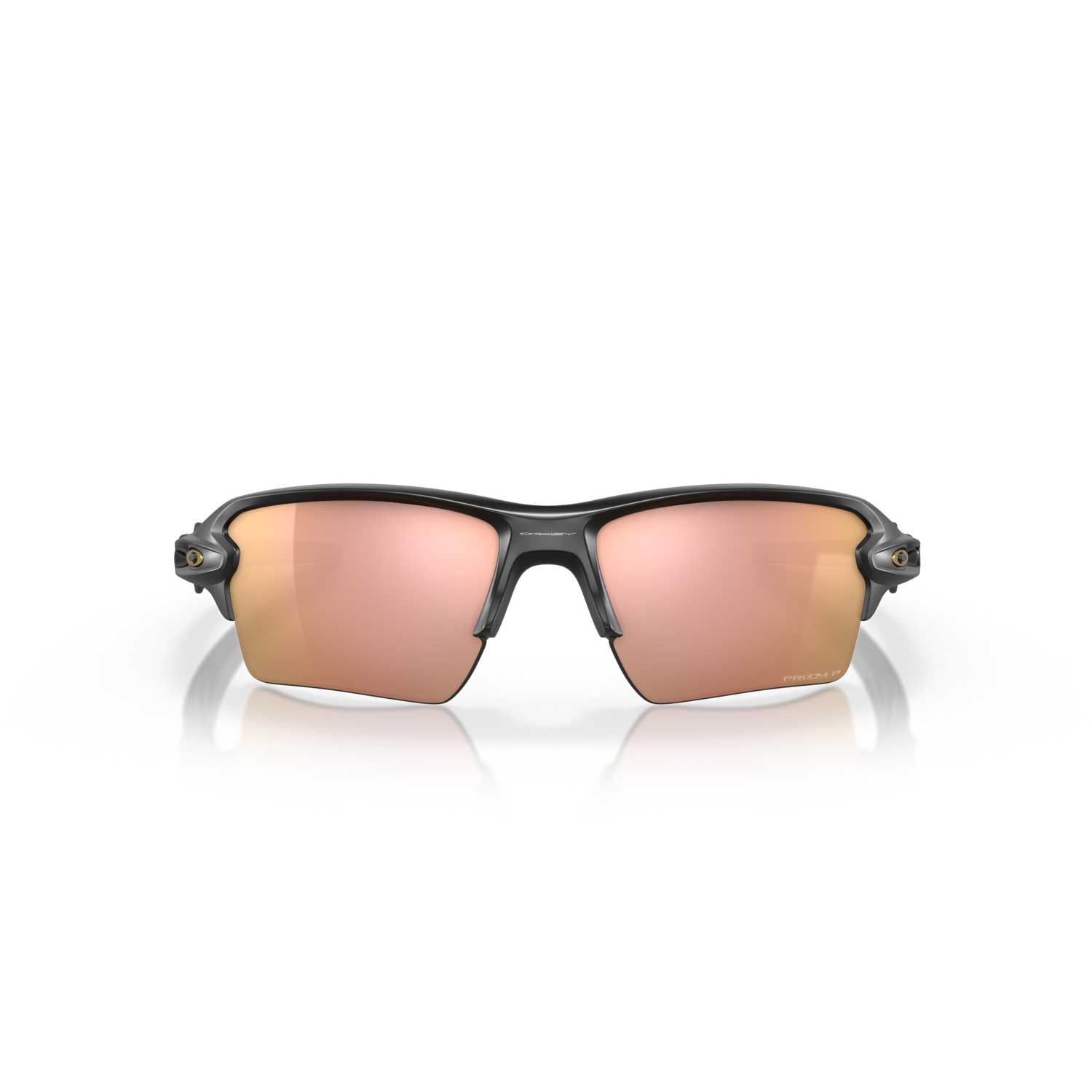 Oakley Flak 2.0 Xl Sunglasses - Matte Black Frame W/ Prizm Rose Gold Polarized Lenses - BeachToBlvd