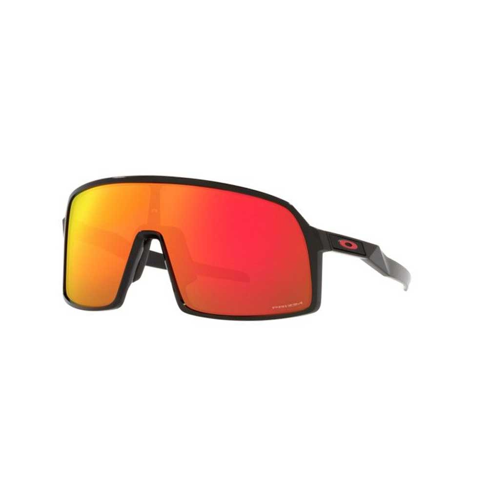 Oakley Sutro S Polished Sunglasses Black Frame / Ruby Prizm Lens - BeachToBlvd