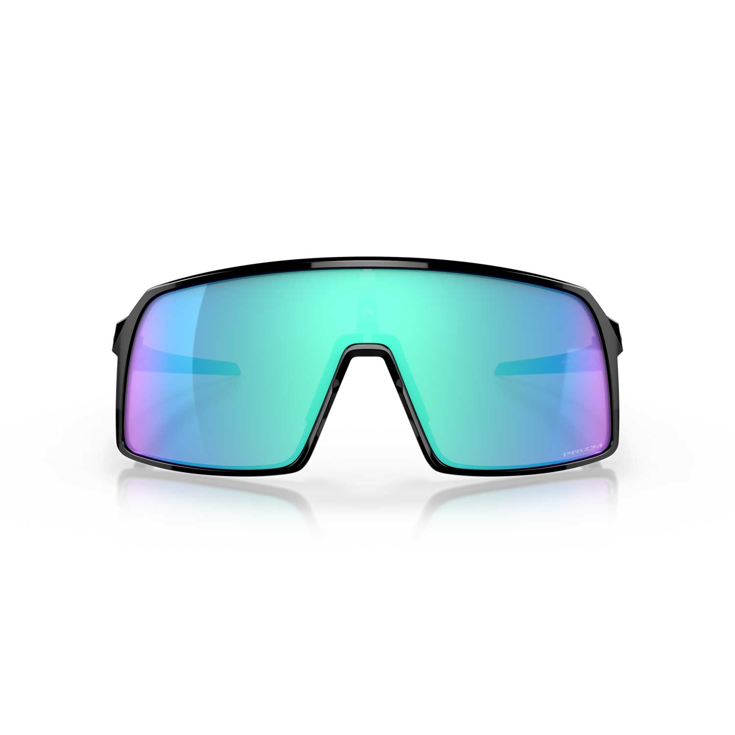Oakley Sutro Sunglasses - Black Frame with Prizm Sapphire Lenses - BeachToBlvd