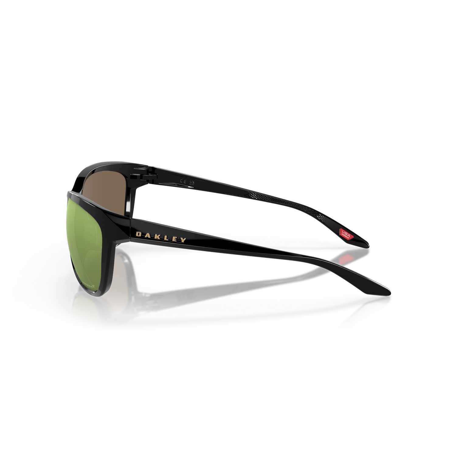 Oakley Pasque Sunglasses - Black Frame - Prizm Rose Gold Polarized Lenses - BeachToBlvd