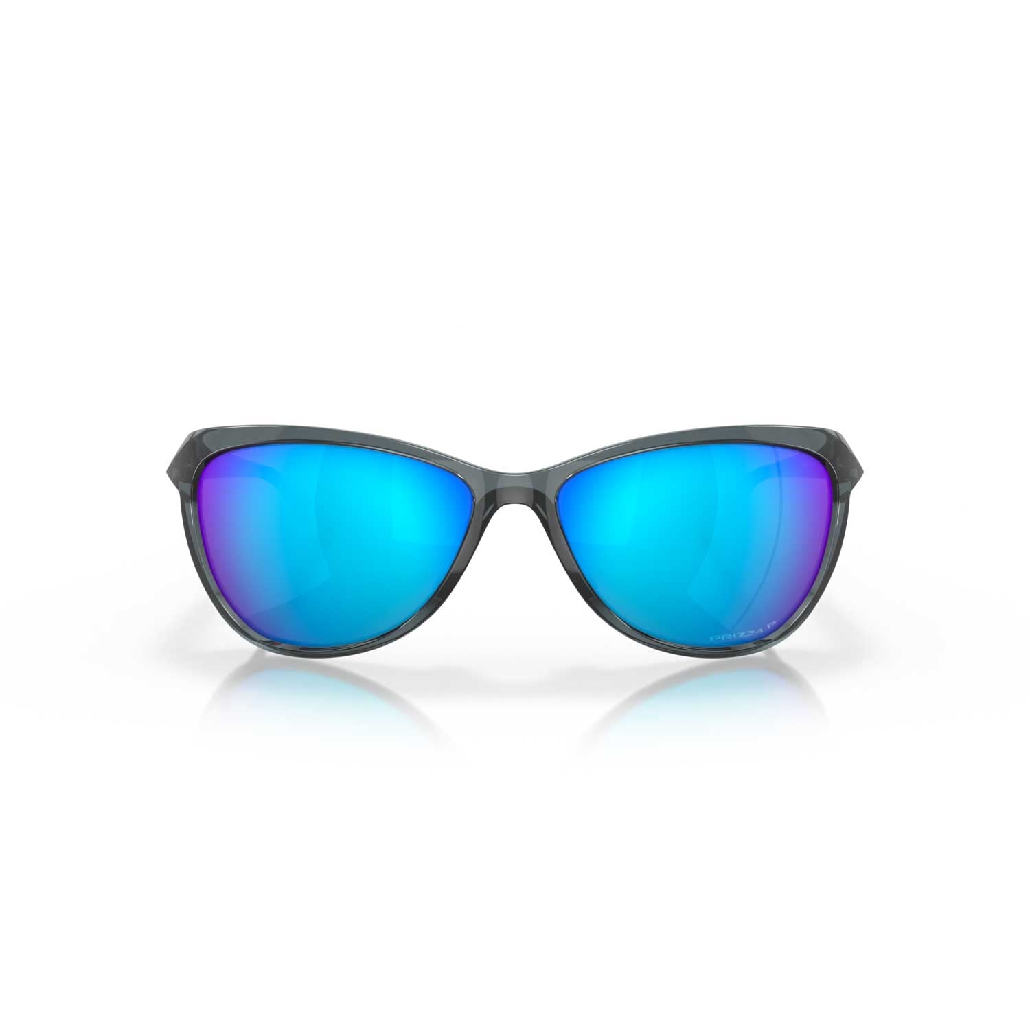 Oakley Pasque Sunglasses - Crystal Black Frame - Prizm Sapphire Polarized Lenses - BeachToBlvd