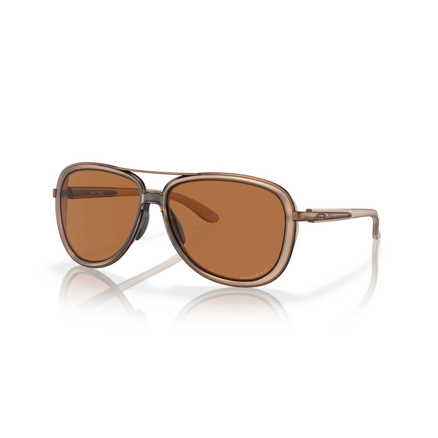 Oakley Split Time Sunglasses - Matte Sepia Frame - Prizm Bronze Polarized Lens