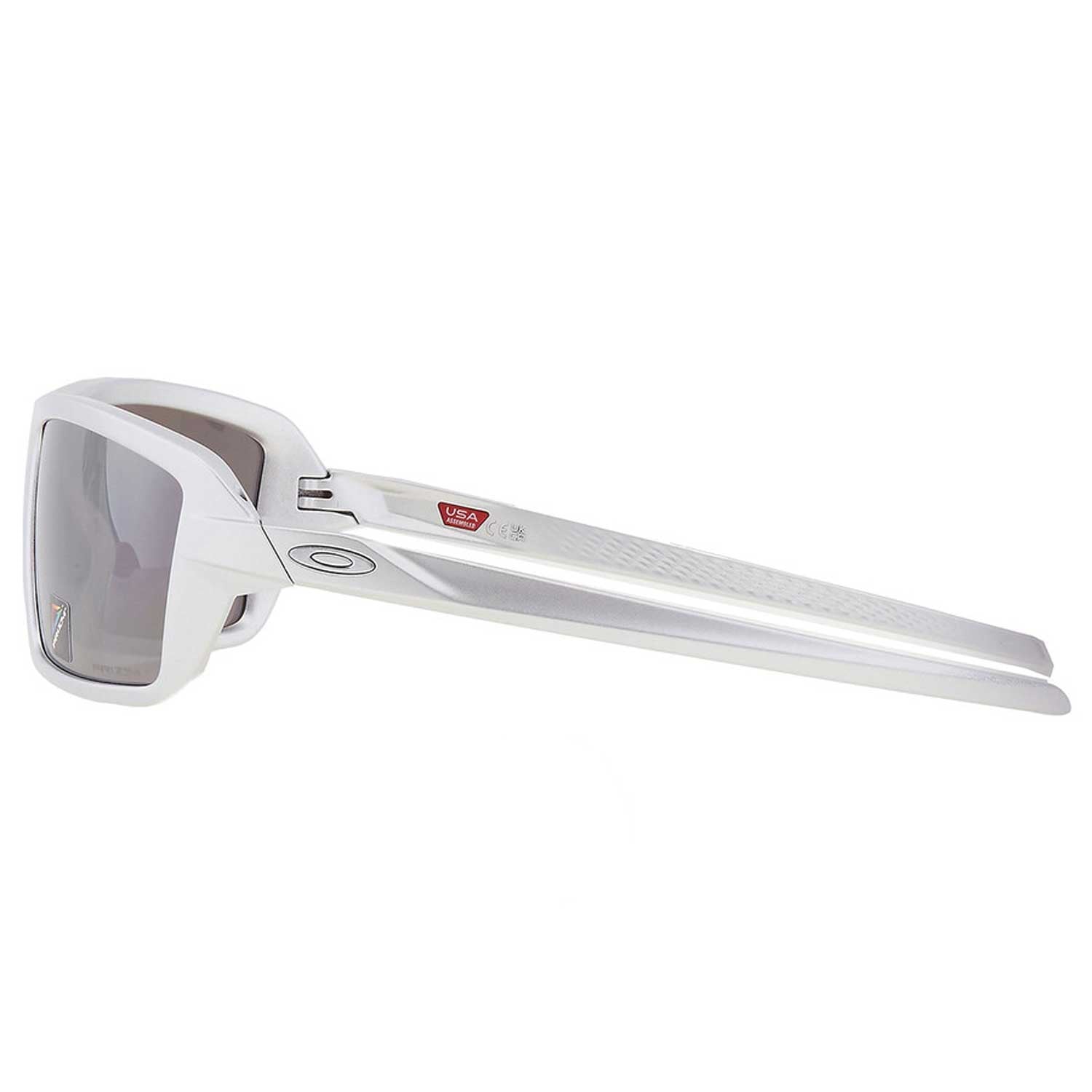 Oakley Cables Sunglasses - Matte White Frame w\ Prizm Black Polarized Lens - BeachToBlvd