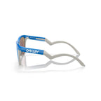 Oakley Frogskins Hybrid Sunglasses - Blue\Gray Frame - Prizm Sapphire Lenses - BeachToBlvd