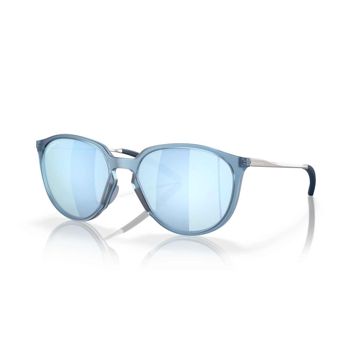 Oakley Sielo Polarized Sunglasses - Matte Stonewash Frame with Prizm Deep Water Lenses - BeachToBlvd