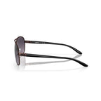 Oakley OO4079 Feedback Sunglasses - Satin Grenache - Prizm Black Gradient - BeachToBlvd