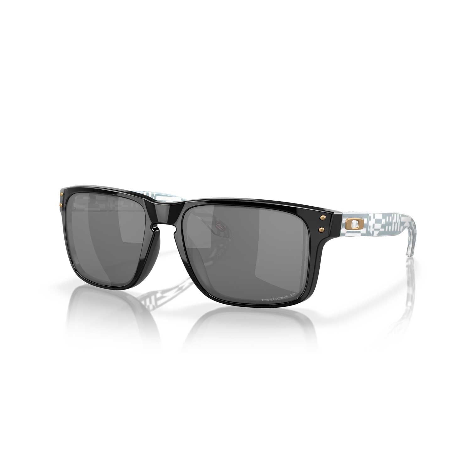 Oakley OO9102 Holbrook Introspect Collection Polarized Sunglasses - Black Frame \ Prizm Black Lens