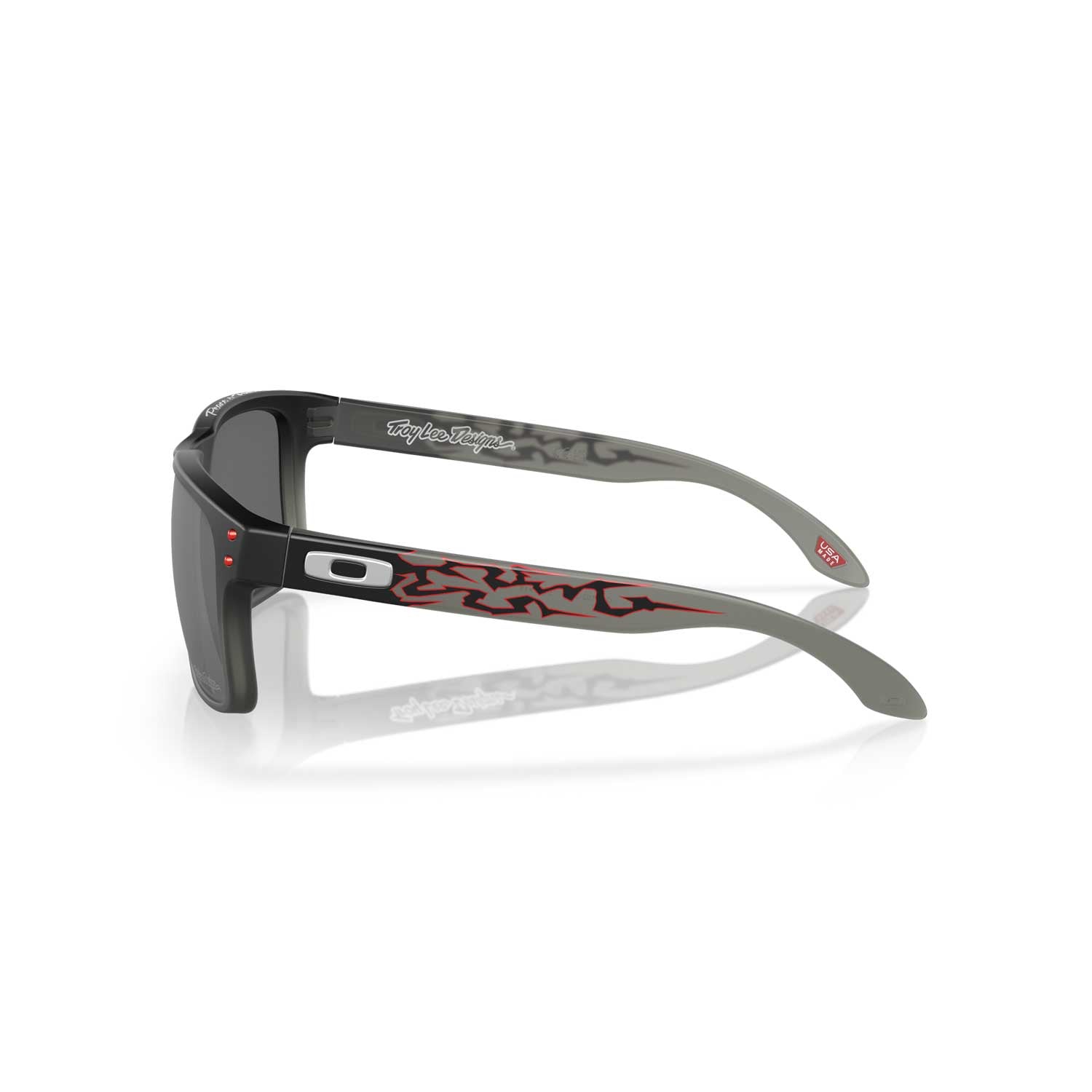 Oakley OO9102 Holbrook Troy Lee Designs Series Sunglasses - Black\Black - BeachToBlvd