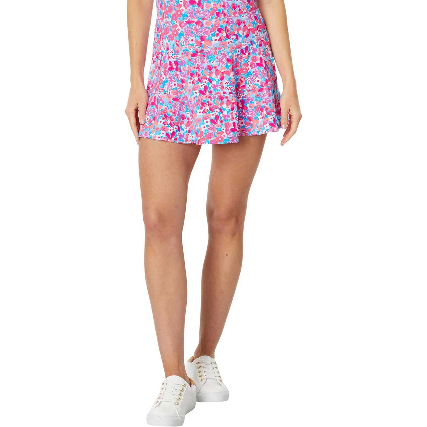 Lilly Pulitzer UPF 50+ Luxletic Corrine Skort - Aura Pink Baby Bloomer - BeachToBlvd