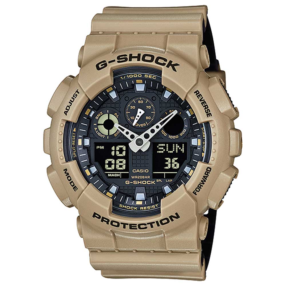 Casio G-Shock Analog-Digital GA100L-8A Watch - BeachToBlvd