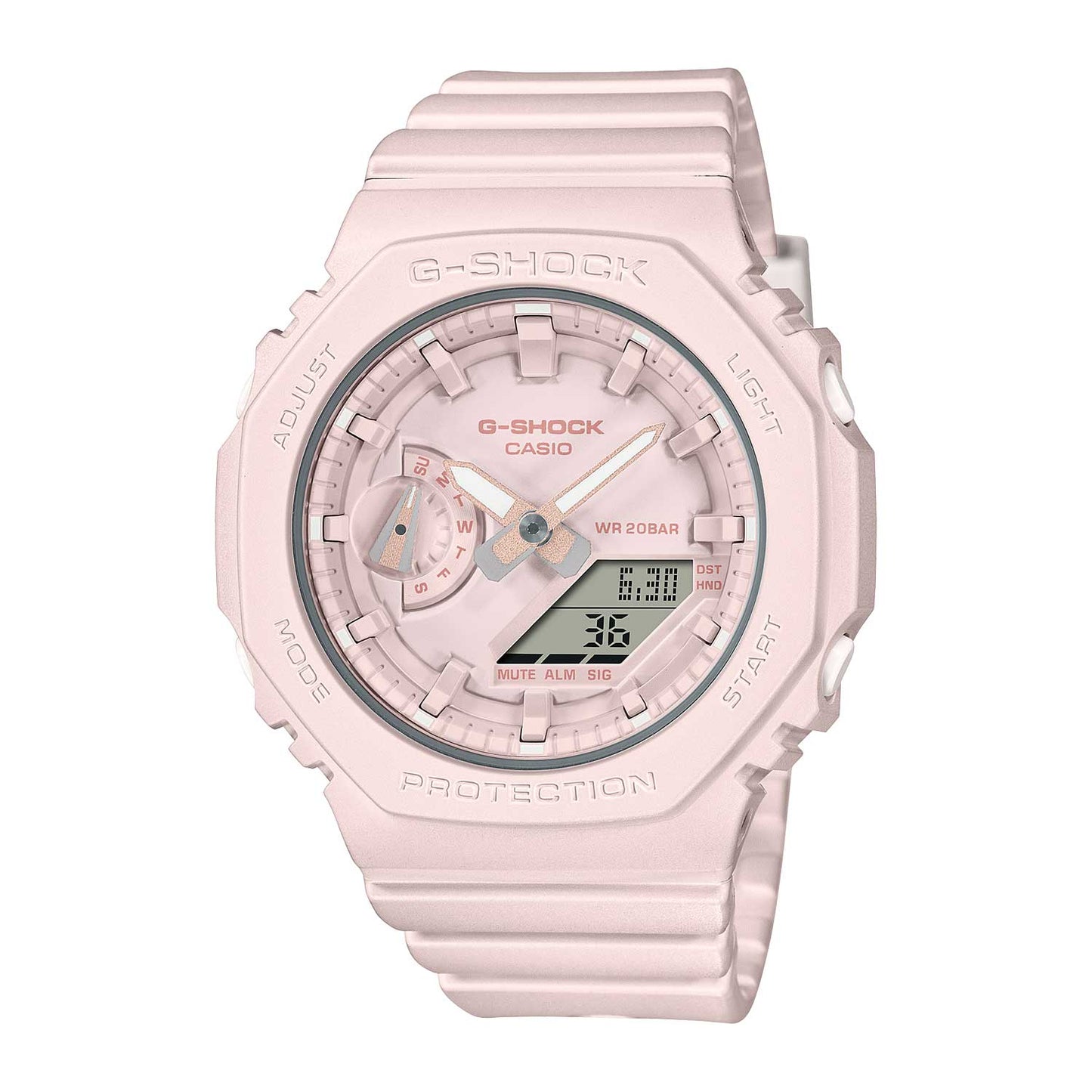 Casio G-Shock GMAS2100BA4A Women's Analog-Digital Watch | Pink