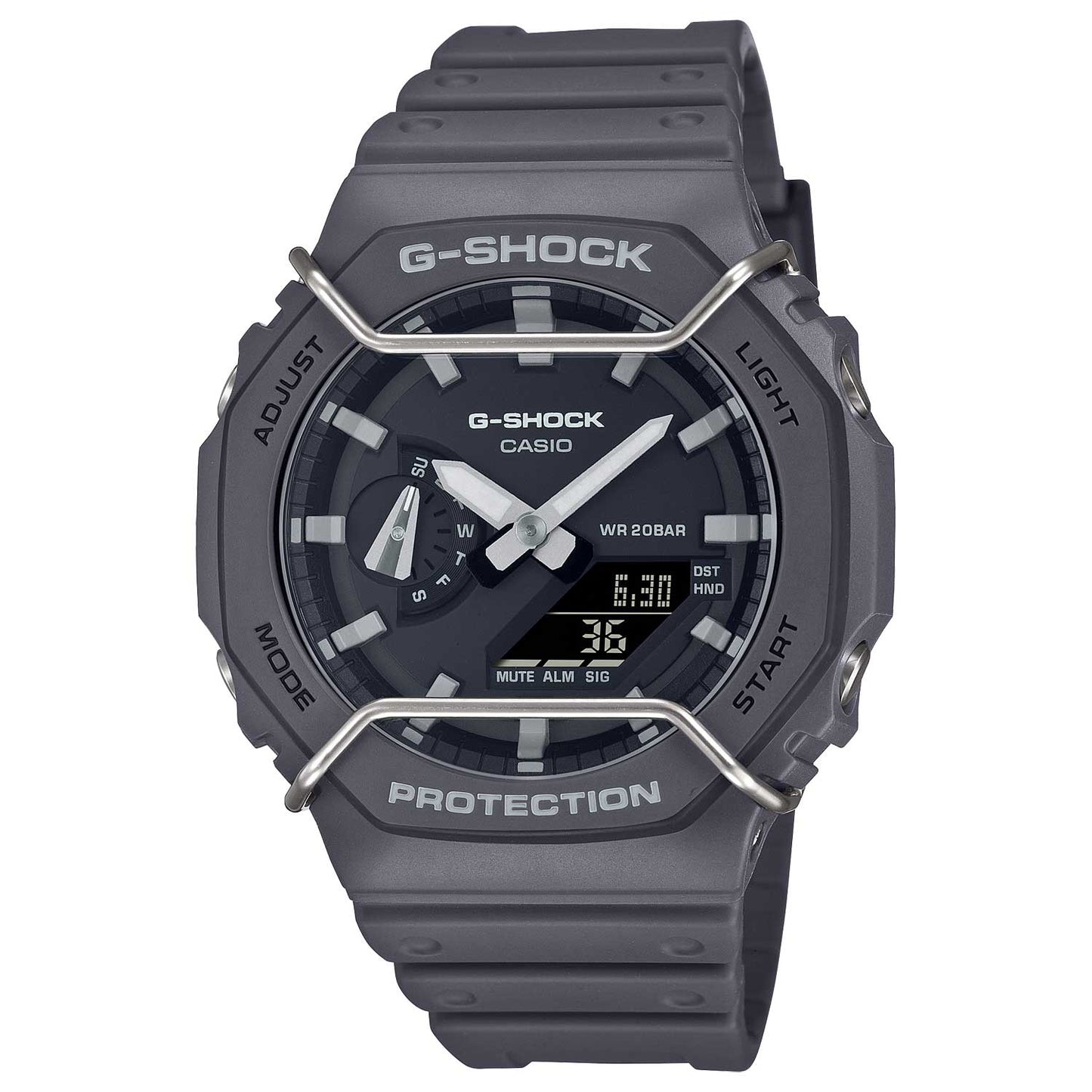 Casio G-Shock GA-2100 Series Analog\Digital Watch | Matte Black | GA2100PTS-8A