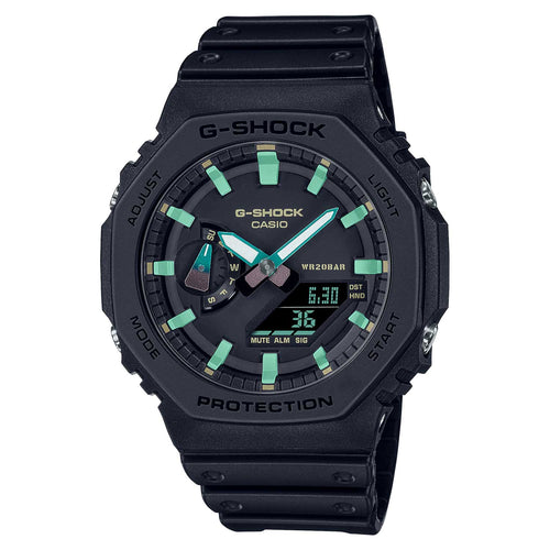 Casio G-Shock GA2100RC-1A Analog\Digital Watch | Black\Rust - BeachToBlvd