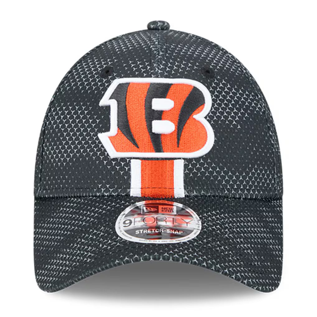New Era Cincinnati Bengals 2024 Sideline 9FORTY 940 Stretch Snap Adjustable Hat