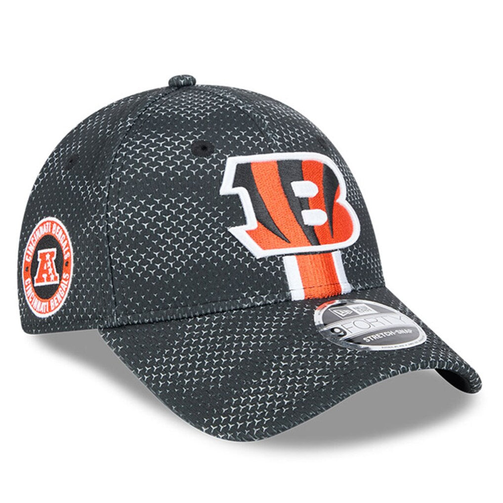New Era Cincinnati Bengals 2024 Sideline 9FORTY 940 Stretch Snap Adjustable Hat