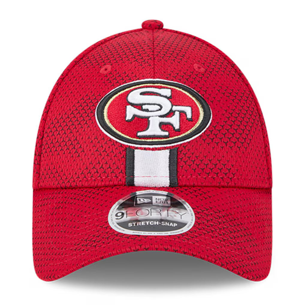 New Era San Francisco 49ers 2024 Sideline 9FORTY 940 Stretch Snap Adjustable Hat