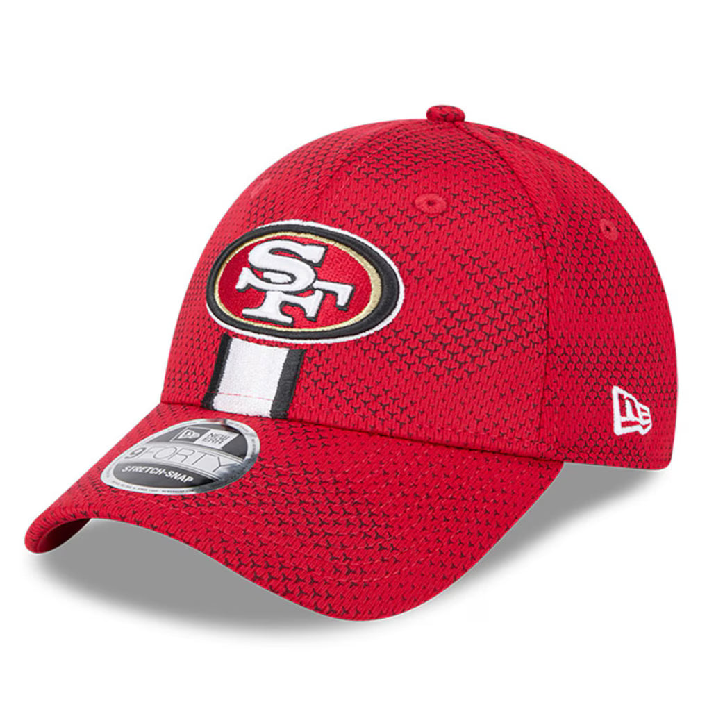New Era San Francisco 49ers 2024 Sideline 9FORTY 940 Stretch Snap Adjustable Hat
