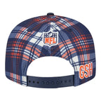 New Era Chicago Bears 2024 9FIFTY 950 Sideline Statement Plaid Snapback Hat