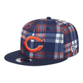 New Era Chicago Bears 2024 9FIFTY 950 Sideline Statement Plaid Snapback Hat