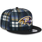 New Era 2024 Baltimore Ravens Statement Grey Sideline 950 Snapback Adjustable Hat