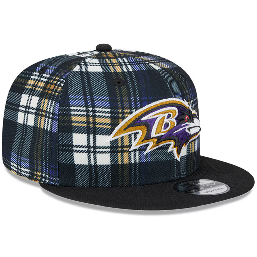 New Era 2024 Baltimore Ravens Statement Grey Sideline 950 Snapback Adjustable Hat