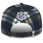 New Era 2024 Baltimore Ravens Statement Grey Sideline 950 Snapback Adjustable Hat