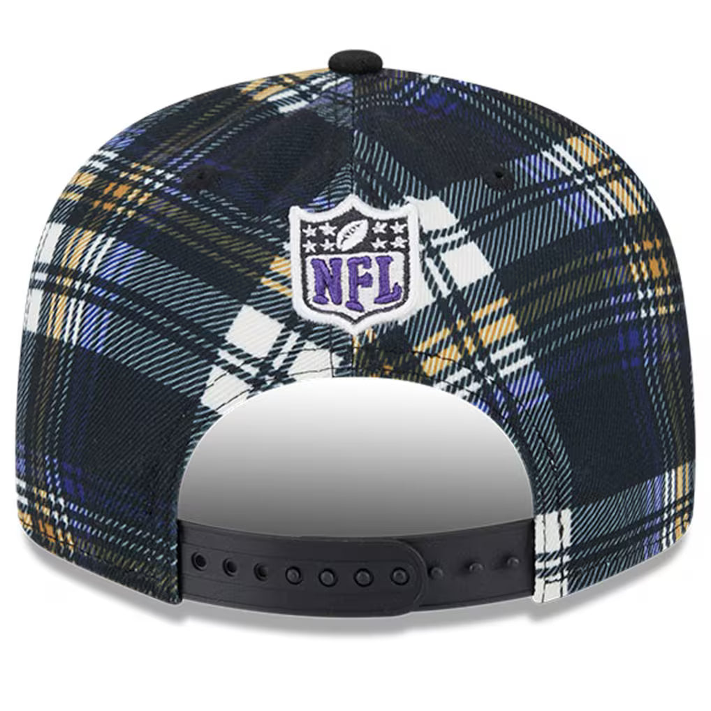 New Era 2024 Baltimore Ravens Statement Grey Sideline 950 Snapback Adjustable Hat