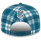 New Era Philadelphia Eagles 9FIFTY 950 Statement Sideline Plaid Snapback Hat