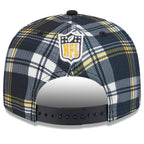New Era Pittsburgh Steelers 9FIFTY 950 Sideline Statement Plaid Snapback Hat