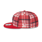 New Era Tampa Bay Buccaneers 9FIFTY 950 Sideline Statement Plaid Snapback Hat