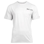 SALT LIFE Salt Life Marlin Retreat Short Sleeve Performance Pocket Tee- LIGHT ARUBA HEATHER - BeachToBlvd