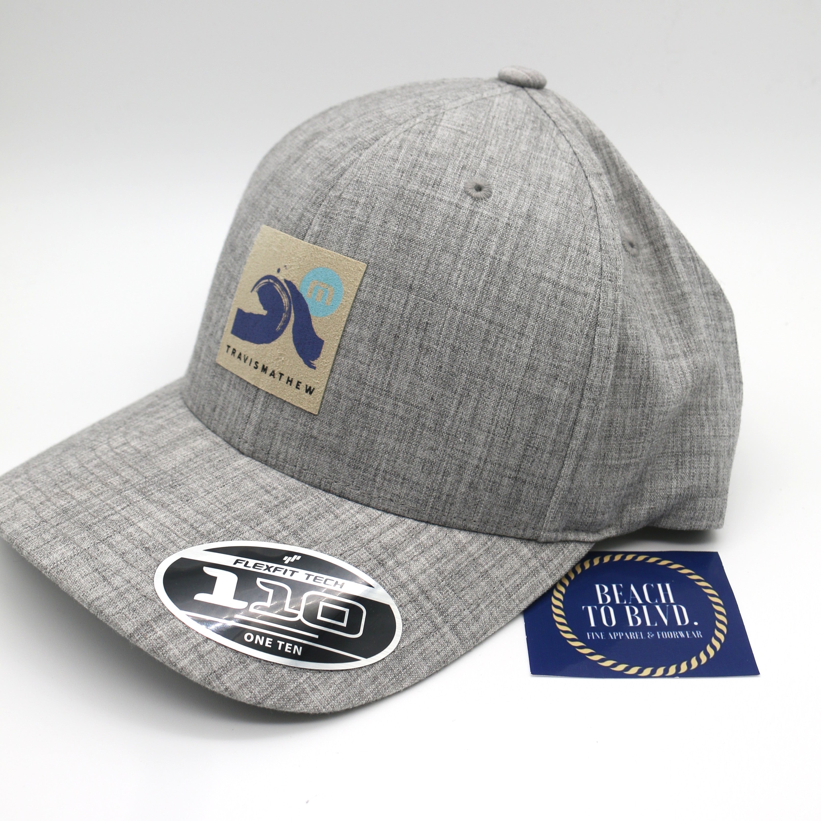 Aloha Shirts Snapback Hat- Heather Grey - BeachToBlvd