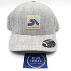 Aloha Shirts Snapback Hat- Heather Grey - BeachToBlvd