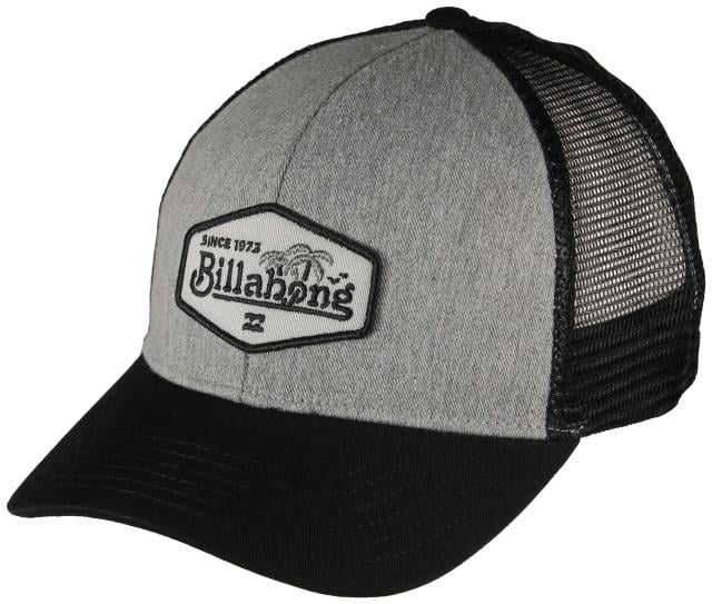 Billabong Walled Trucker Hat - Heather Gray/Black