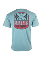 Salt Life Short Sleeve Fin Chaser Graphic T-Shirt- PAPAYA - BeachToBlvd