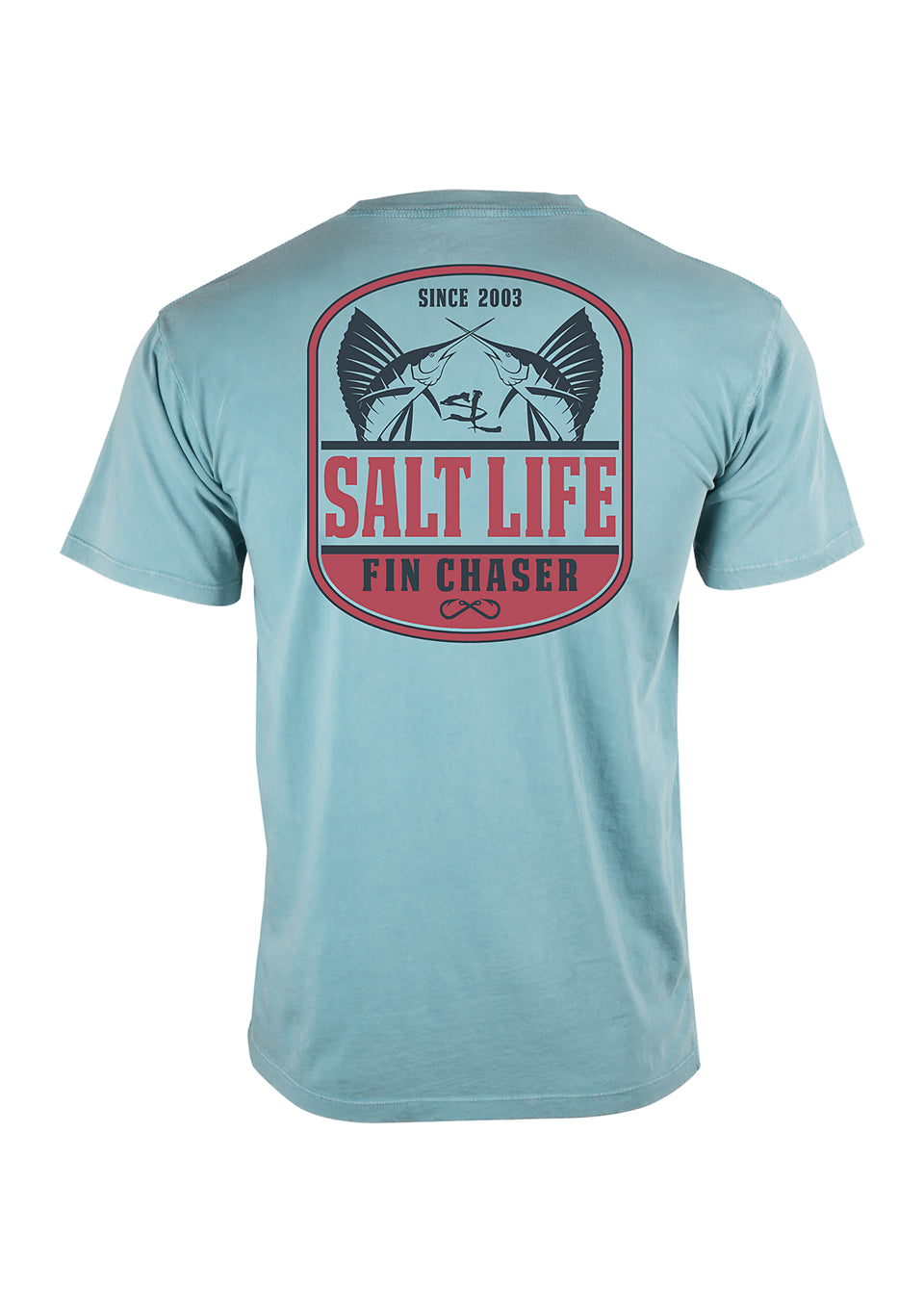 Salt Life Short Sleeve Fin Chaser Graphic T-Shirt- PAPAYA - BeachToBlvd