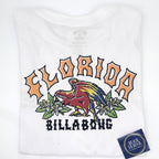 Billabong Men's Arch Florida Long Sleeve T-Shirt - White